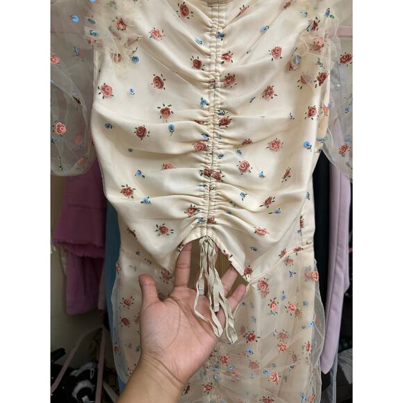 ALICE MCCALL PEACH MOOD FOR LOVE MINI DRESS Size US 2 Brand New - Picture 12 of 16